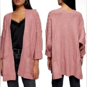 EUC Topshop open cardigan
